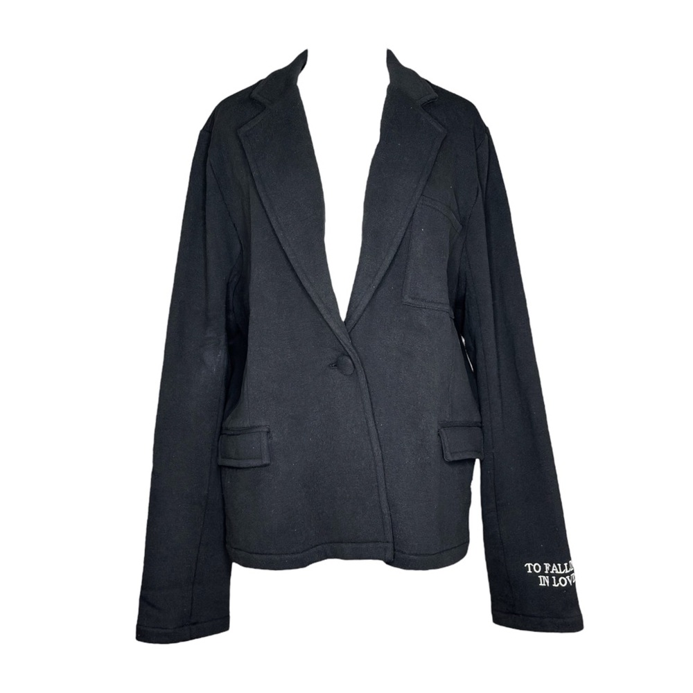 Boys Lie Black Relaxed Blazer Jacket